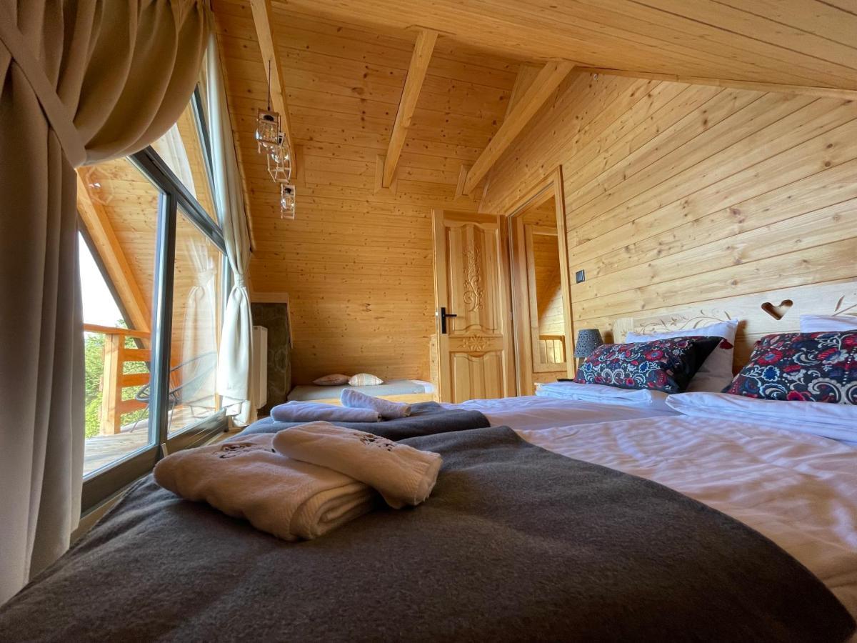 Domek Drewniany W Gorach Jacuzzi & Balia - Osada Chelm Stroza  Eksteriør bilde
