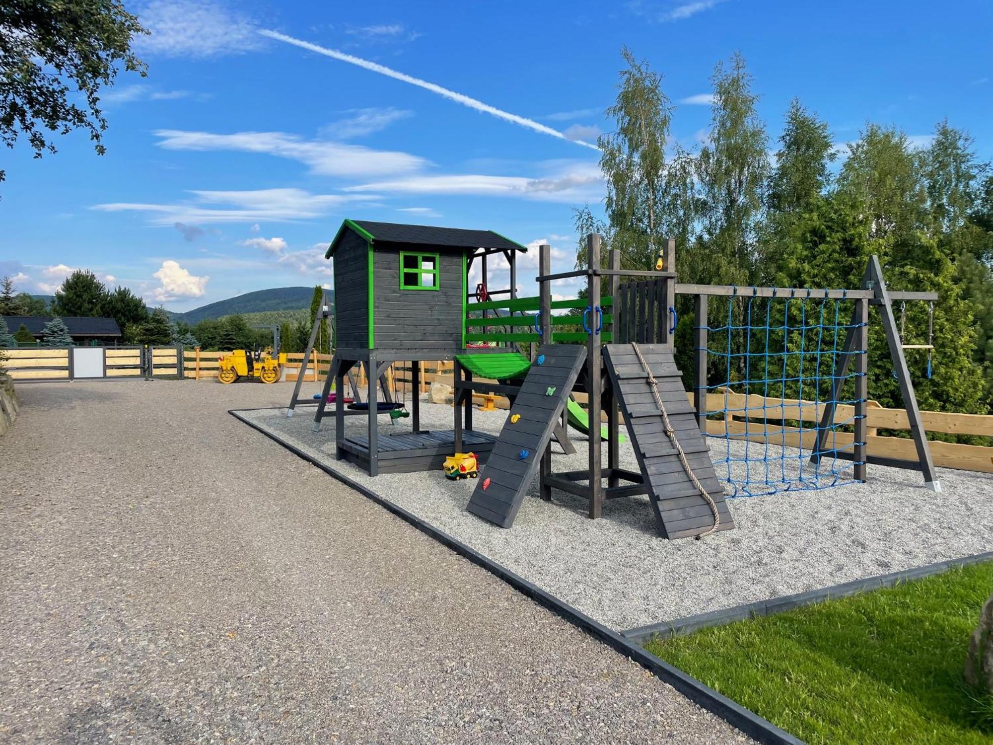 Domek Drewniany W Gorach Jacuzzi & Balia - Osada Chelm Stroza  Eksteriør bilde