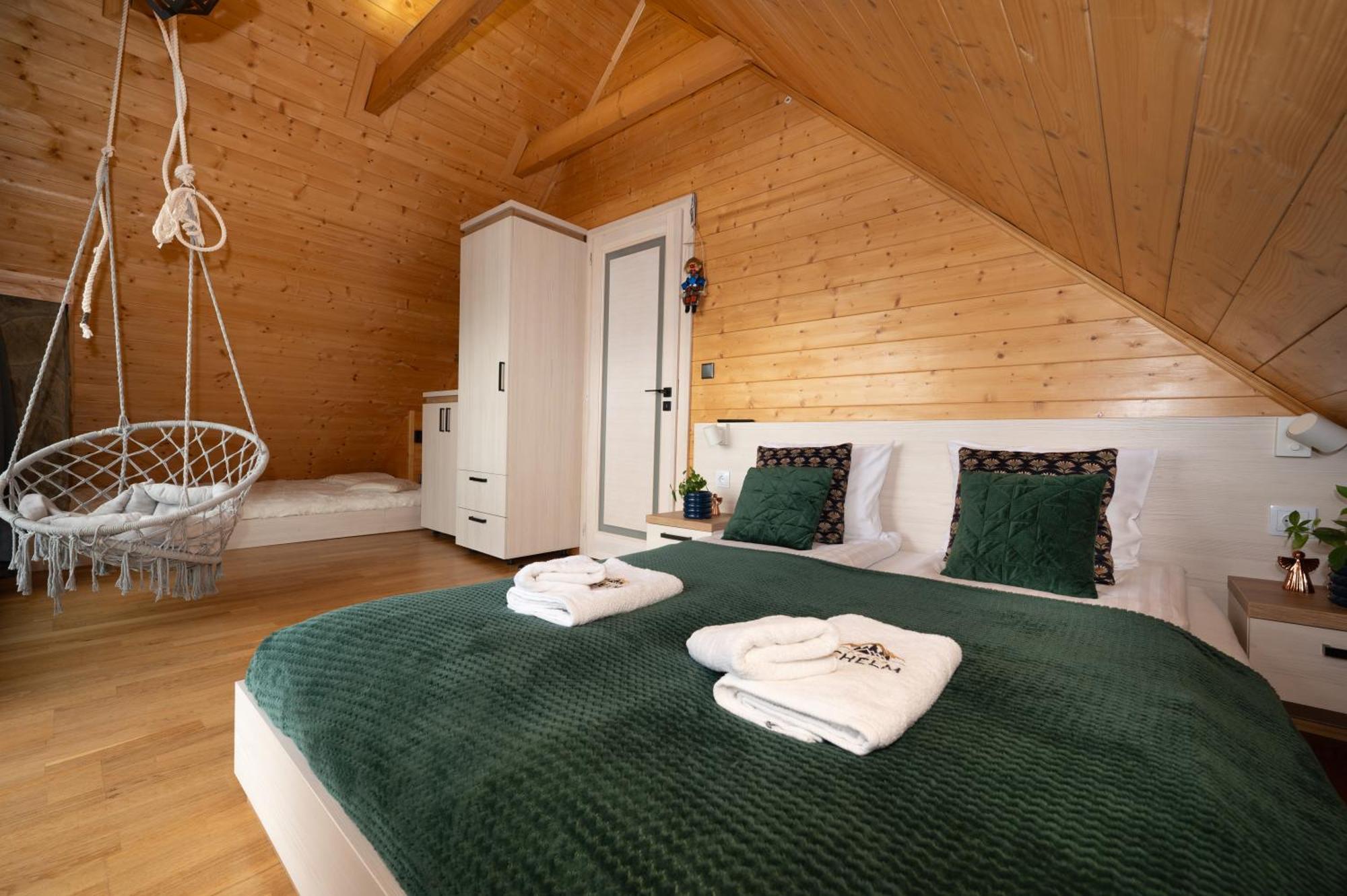 Domek Drewniany W Gorach Jacuzzi & Balia - Osada Chelm Stroza  Eksteriør bilde